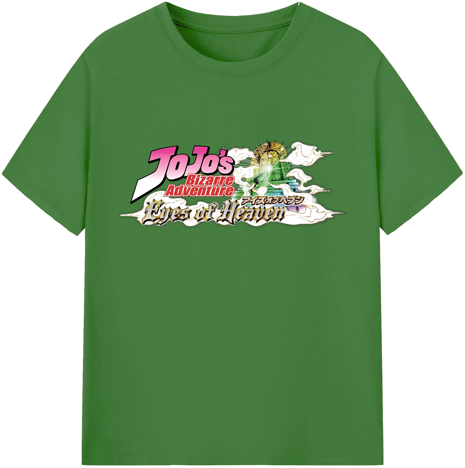 （画像用） ジョジョの奇妙な冒険 JoJo's Bizarre Adventure レディースカジュアルプリントTシャツ（綿100％）